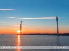 Vliegtest om verlichting windturbines te verminderen