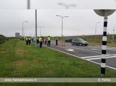 Verkeerscontrole Brouwersdam