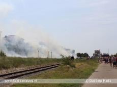 Brandweer rukt uit voor natuurbrand