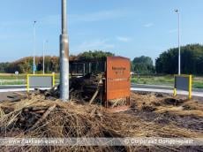 Insectenhotel uitgebrand bij Ooltgensplaat