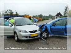Frontale botsing in Nieuwe-Tonge