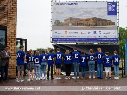 Bouwstart tweede fase Beroepscampus: Wij gaan het doen