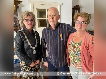 Koninklijke onderscheiding voor raadslid Johan de Vos