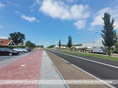 In Oude-Tonge moeten bromfietsers voortaan op de rijbaan rijden