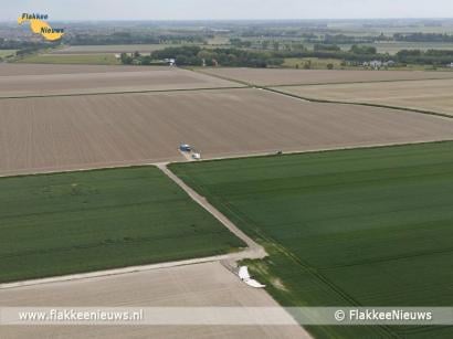 Hulpdiensten opgetrommeld voor parachute