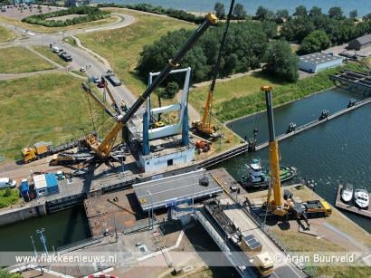 Goereesesluisbrug binnenkort weer toegankelijk voor verkeer