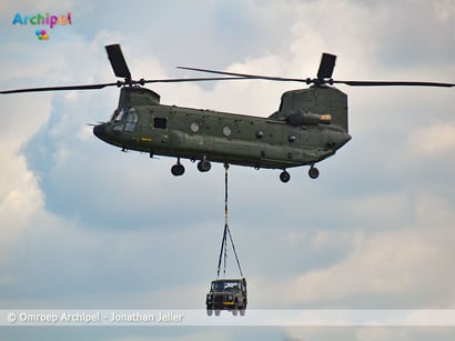 Laagvliegende helikopters op Goeree-Overflakkee