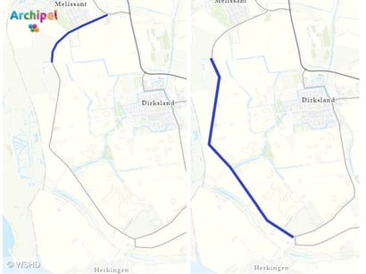 Werkzaamheden traject Melissant, belangrijke informatie voor weggebruikers