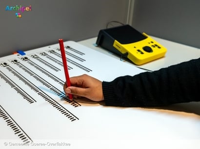 Zelfstandig stemmen voor inwoners met visuele beperking