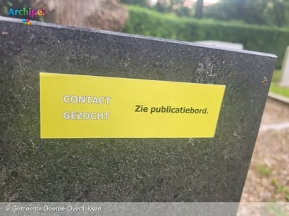 Gemeente zoekt nabestaanden bij oude graven in Herkingen