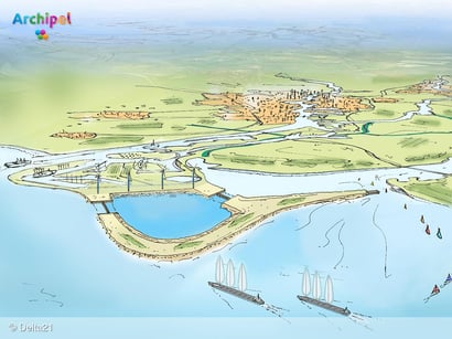 Een nieuw eiland voor de kust van Goeree-Overflakkee?