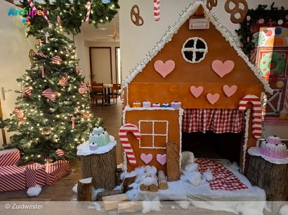 Kerstmarkt bij Hernesseroord goed bezocht