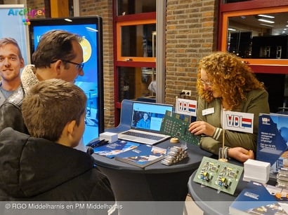 Drukbezochte studie-en beroepenmarkt bij de CSG Prins Maurits en RGO College