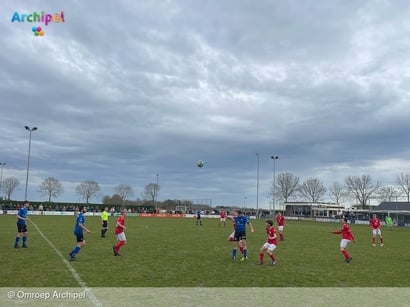 Derby Den Bommel - Stellendam eindigt in gelijkspel