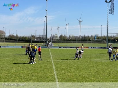 Flakkee speelt gelijk tegen NTVV in spannende derby