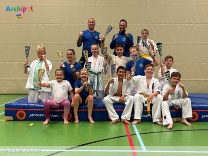 Prijzenregen voor Budokai Senshi bij Kooistee Cup