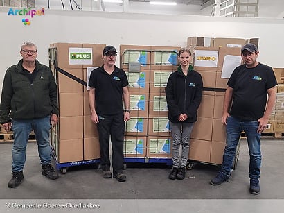 Verkoop noodpakketten gaat van start