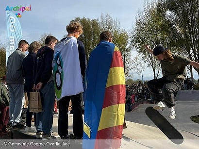 Skatebaan Ooltgensplaat feestelijk geopend