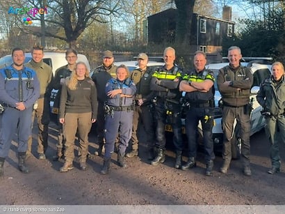 Gezamenlijke handhavingsactie in natuur Goeree-Overflakkee