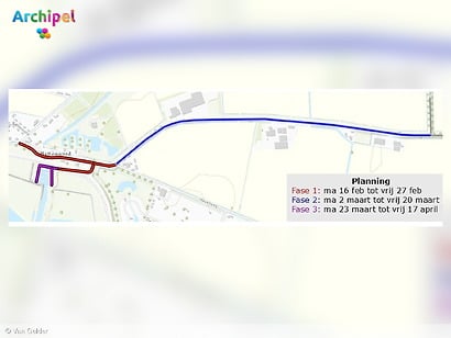 Groot onderhoud aan Battenoordsedijk in Nieuwe-Tonge