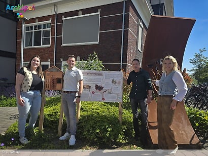 CuraMare plaatst zes insectenhotels bij zorglocaties