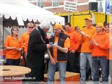 Wout Los uit Oude-Tonge ontvangt erepenning