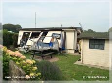 Ontploffing in vakantiewoning Ouddorp