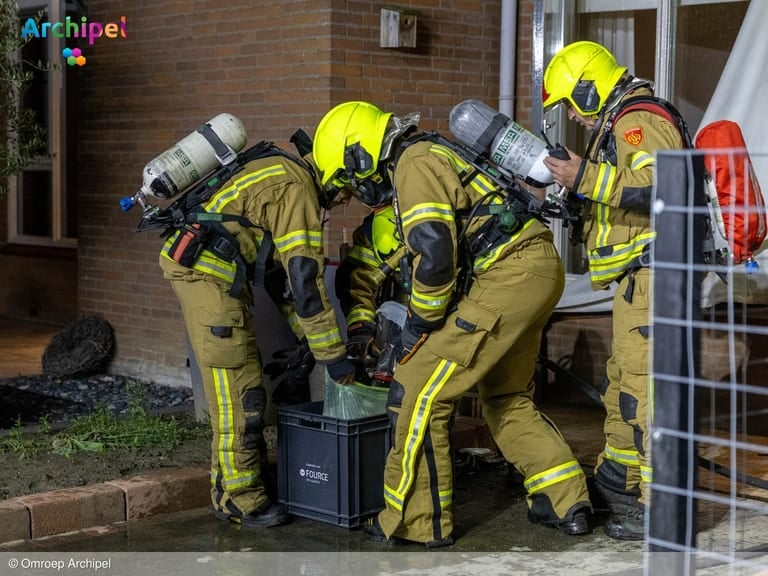 Brand in Sommelsdijk ontstaan door hoverboard