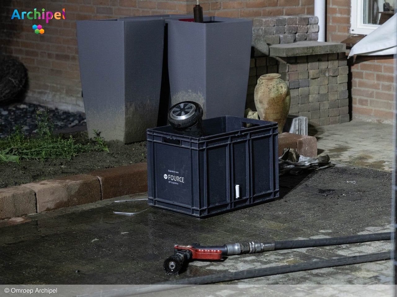 Brand in Sommelsdijk ontstaan door hoverboard