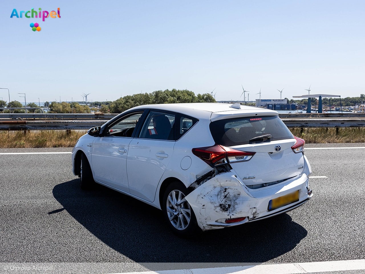 Drie voertuigen betrokken bij ongeval op N57 bij Stellendam