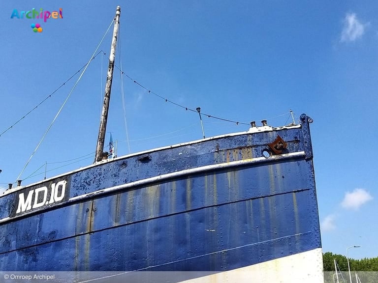 Restauratie van historische beugsloep MD10 heel dichtbij