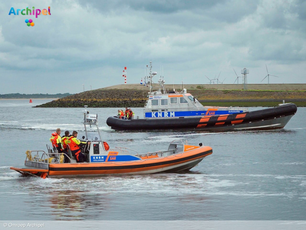 100 jaar KNRM Stellendam: samenwerking centraal tijdens open dag