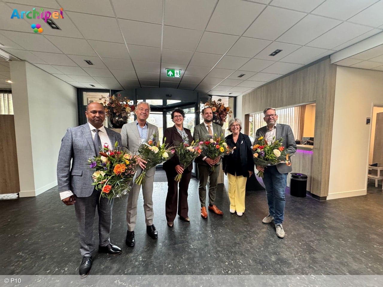 Nieuw bestuur voor P10, met Henk van Putten uit Goeree-Overflakkee