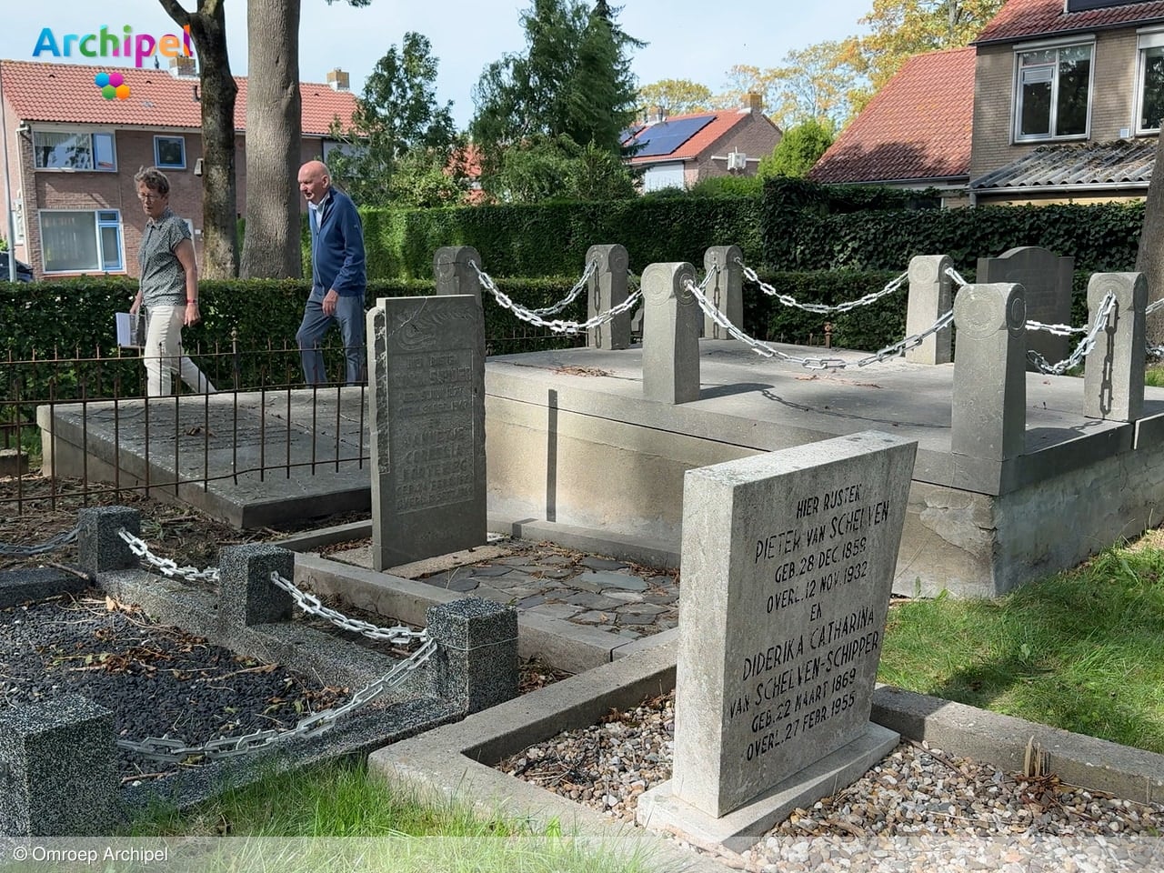 Oude begraafplaats Oude-Tonge is gered van ruimen