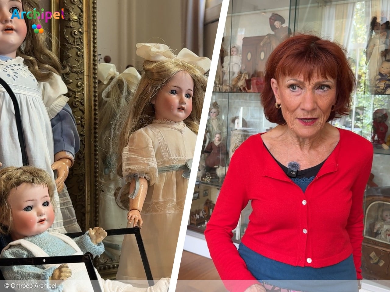 Poppenmuseum van Ria is een uit de hand gelopen hobby