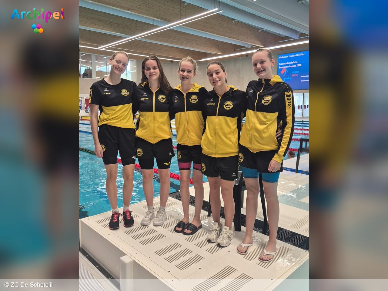 Schotejil succesvol bij Provinciale Estafette Kampioenschappen
