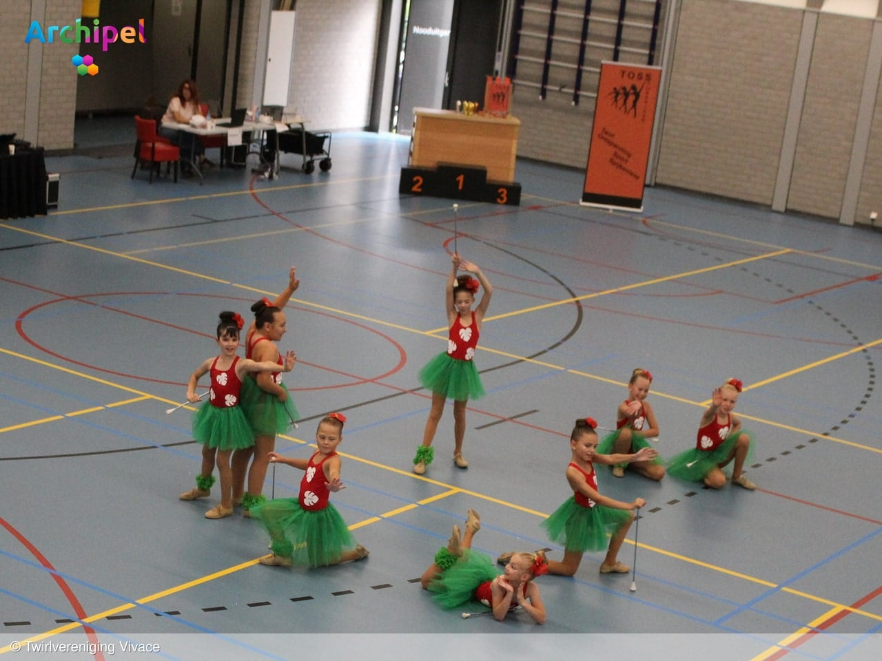 Twirlvereniging Vivace keert wederom met medailles huiswaarts