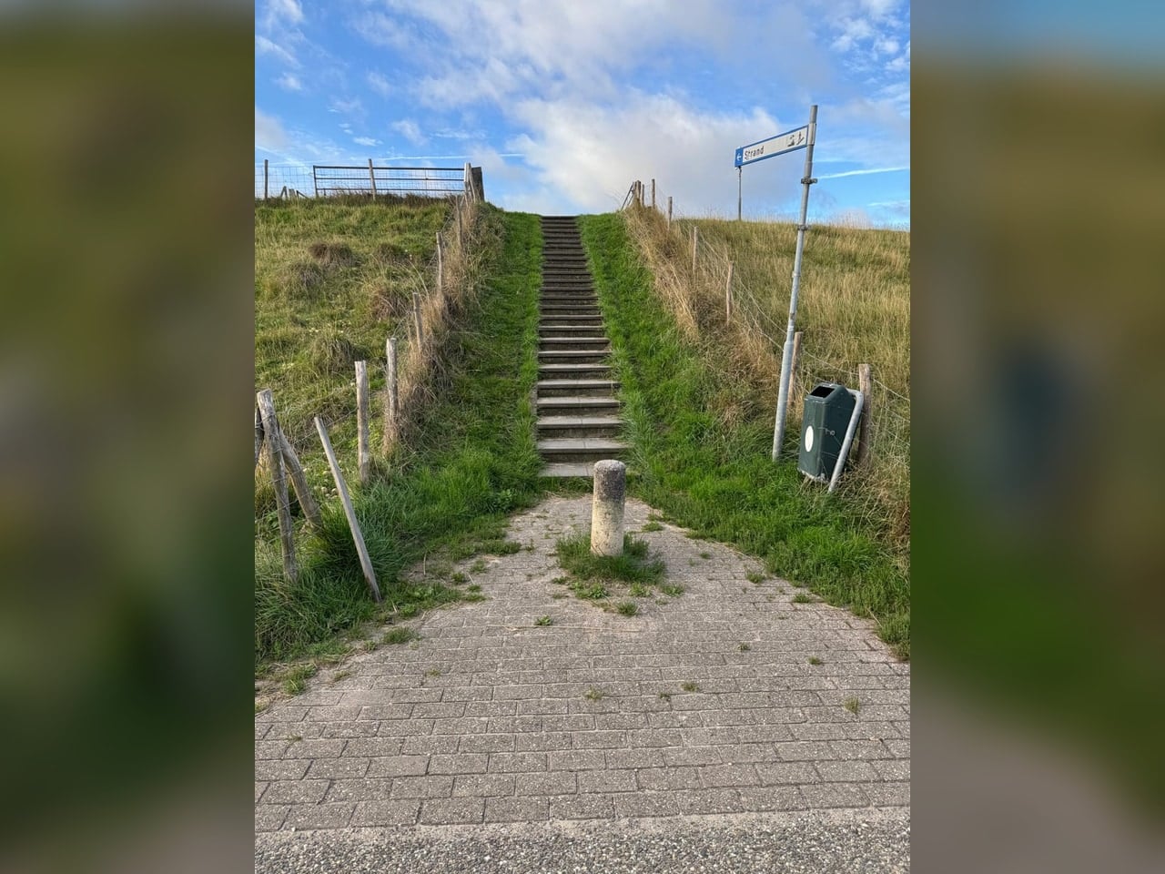 Trap naar strandje Herkingen wordt vervangen