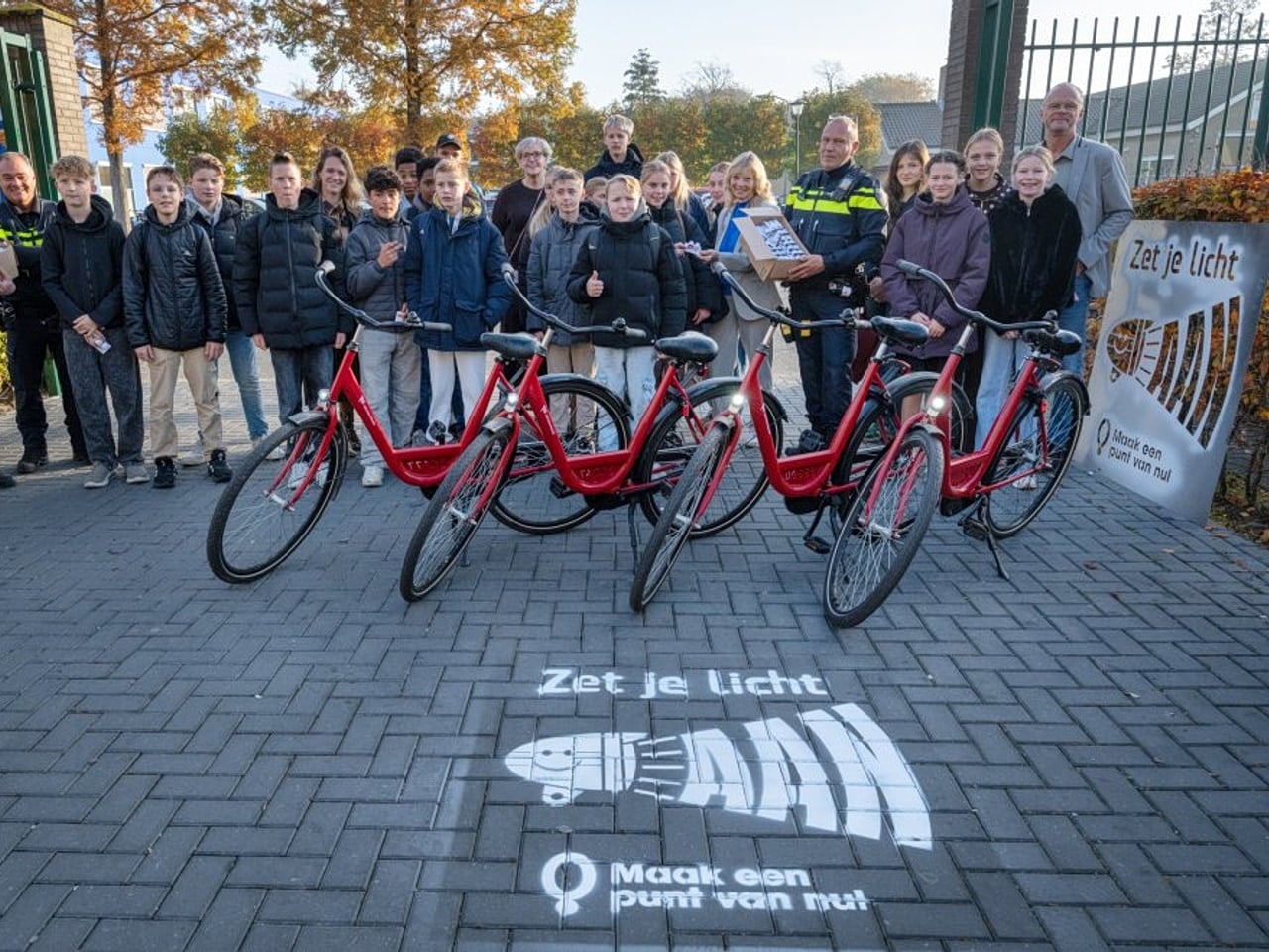 Campagne voor goede fietsverlichting van start in Middelharnis