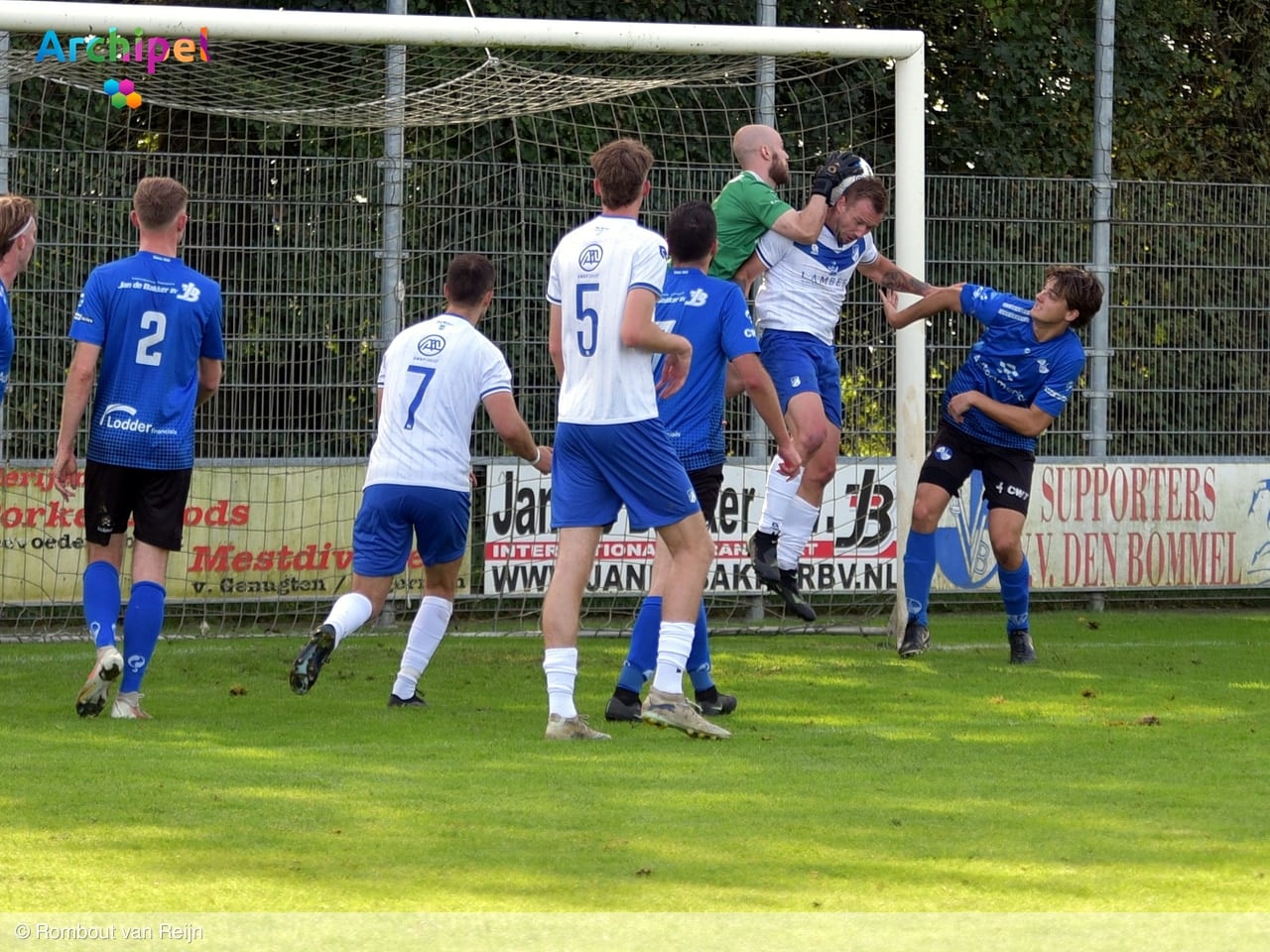 Den Bommel knokt zich terug van 0-3 naar 3-3 tegen DBGC
