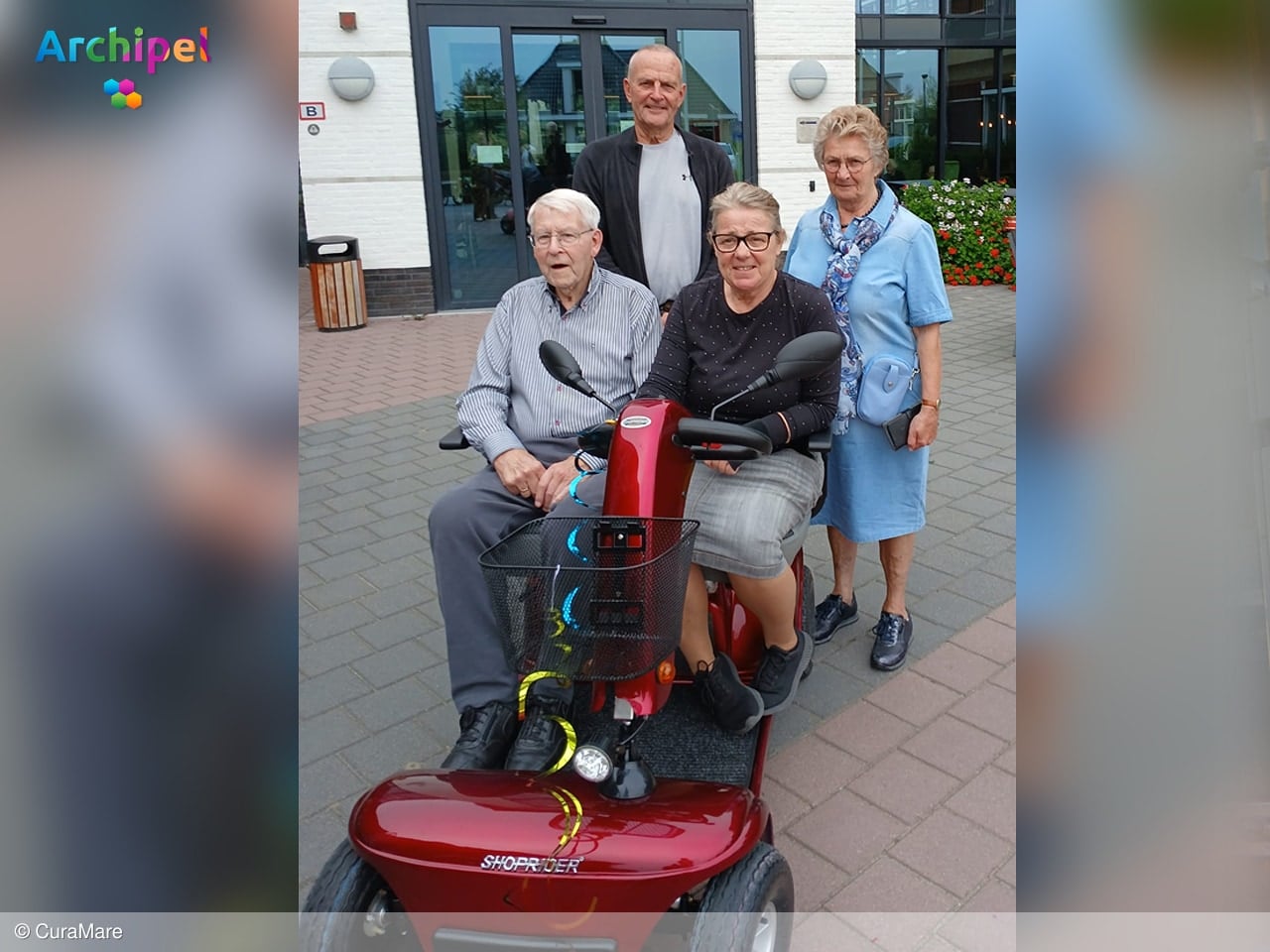 Gesprek in radioprogramma leidt tot schenking scootmobiel