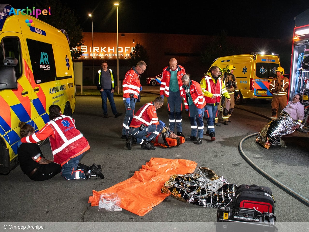 Giftige gaswolk trekt richting Oude-Tonge in oefenscenario