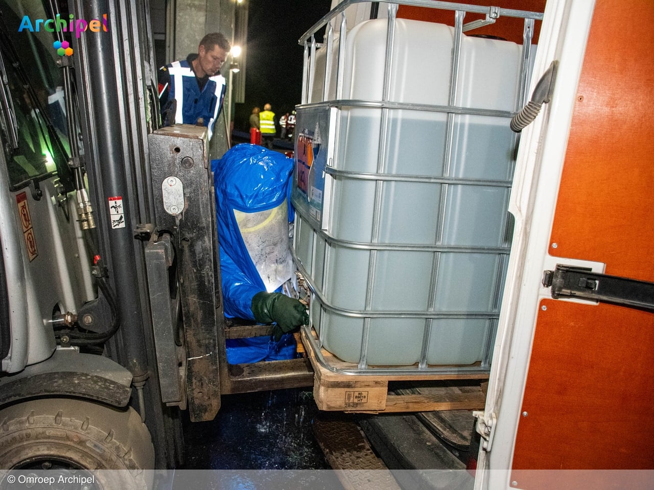 Giftige gaswolk trekt richting Oude-Tonge in oefenscenario