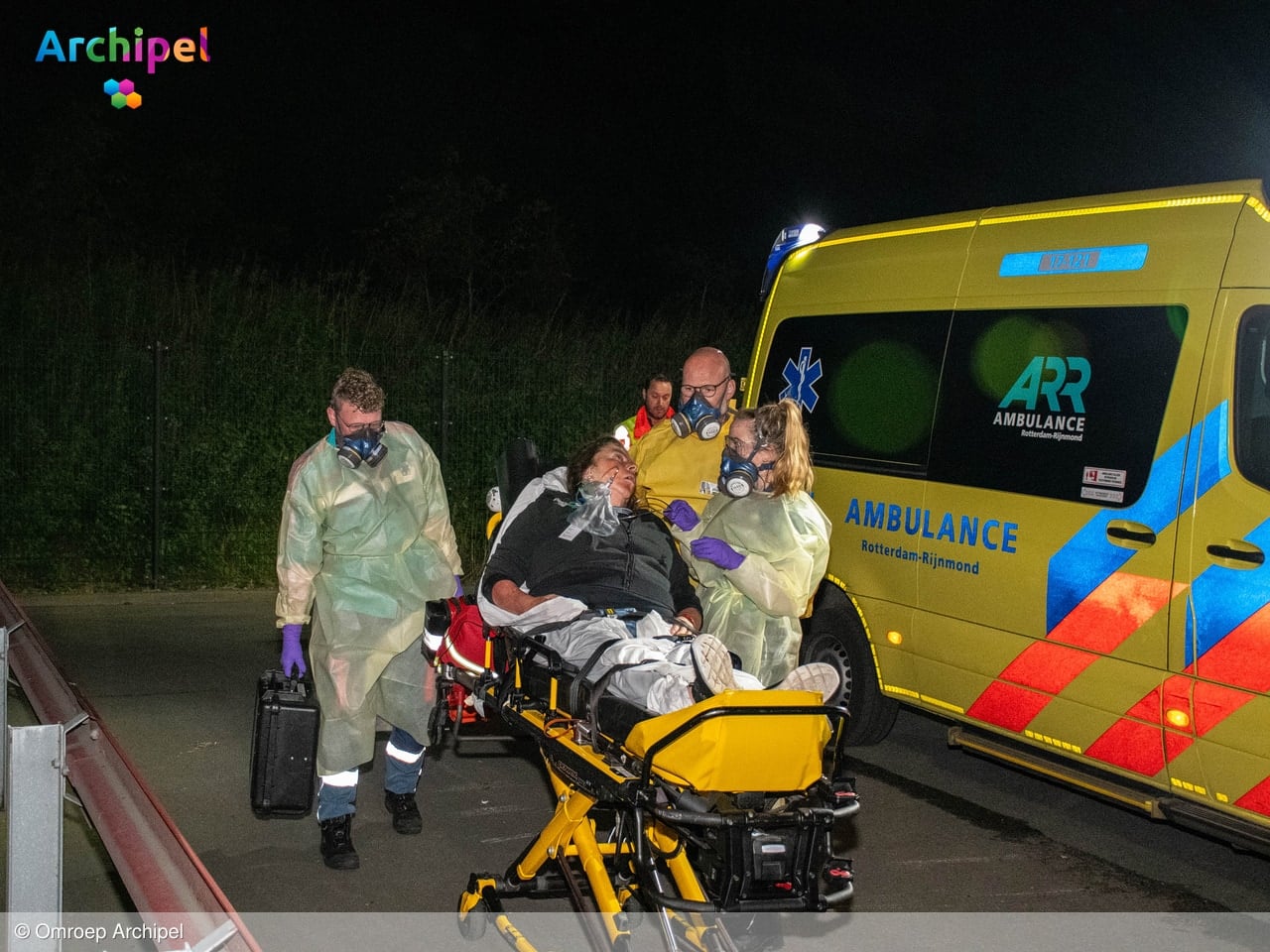 Giftige gaswolk trekt richting Oude-Tonge in oefenscenario