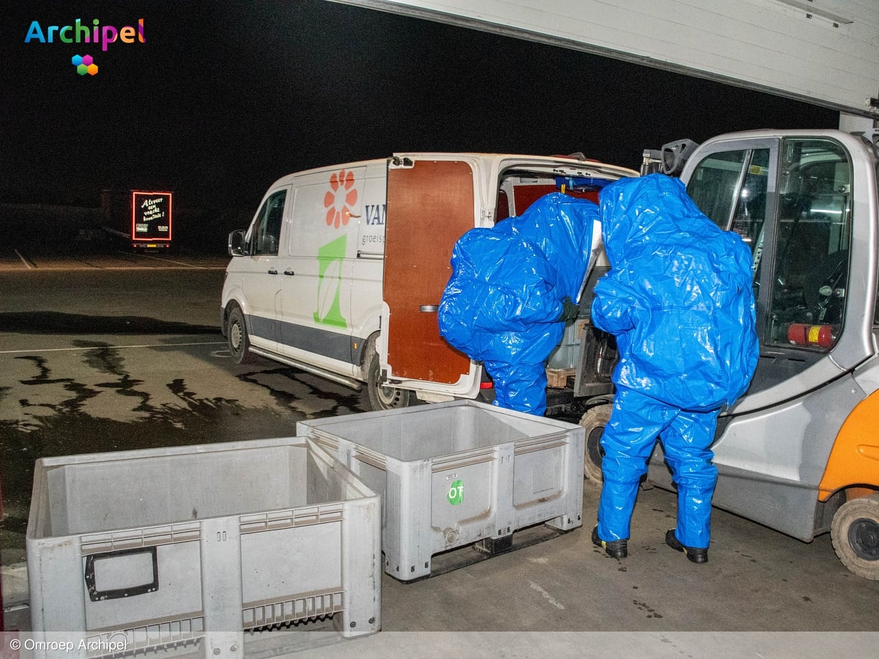 Giftige gaswolk trekt richting Oude-Tonge in oefenscenario