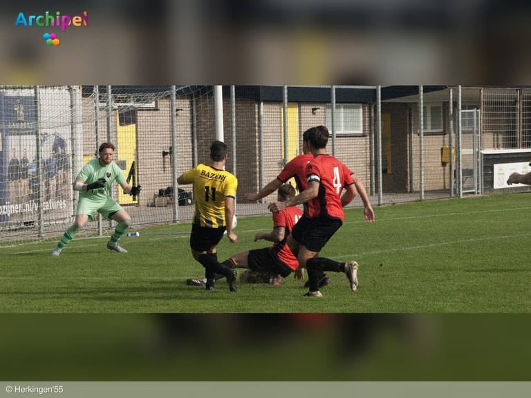 Herkingen ’55 geeft voorsprong uit handen tegen ZBVH
