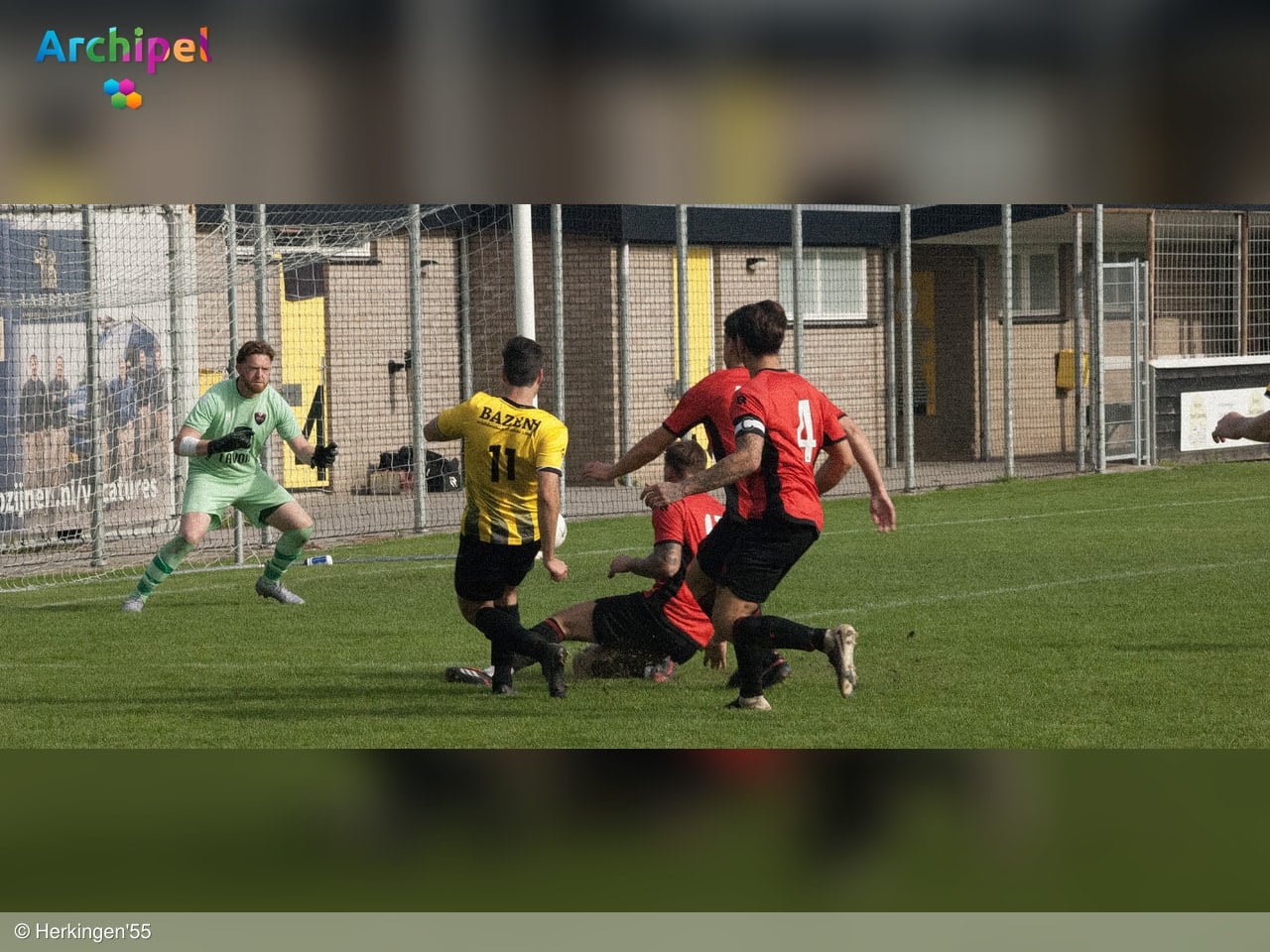 Herkingen ’55 geeft voorsprong uit handen tegen ZBVH