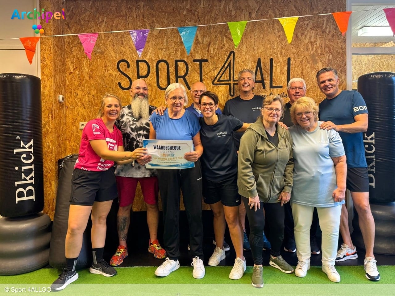 Kristel Timmers haalt 6.700 euro op met Omloop van Goeree-Overflakkee