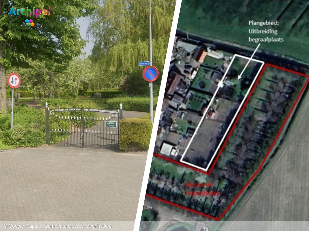 Uitbreiding begraafplaats Herkingen unaniem goedgekeurd