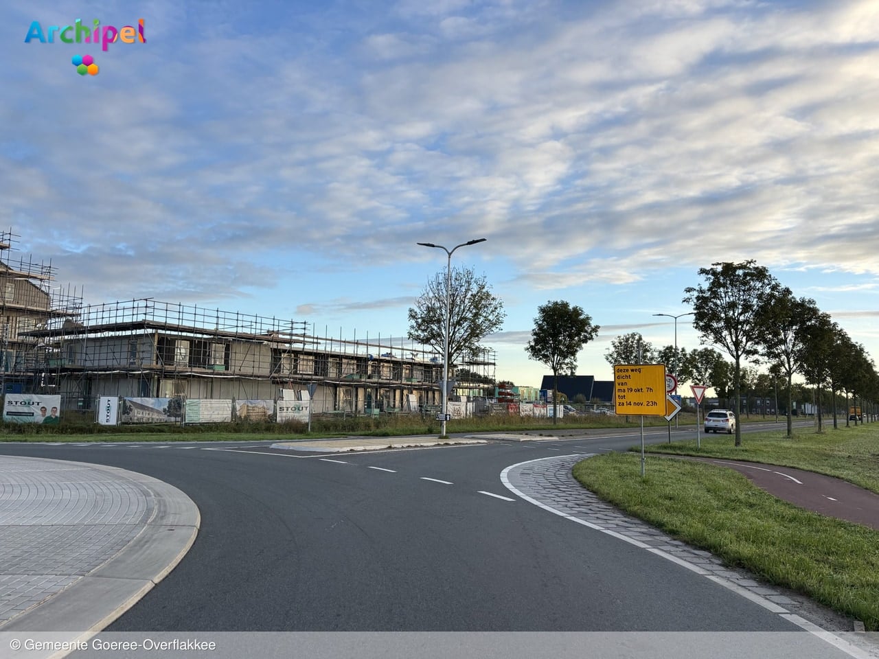 Zuidelijke Randweg Middelharnis bijna vier weken dicht